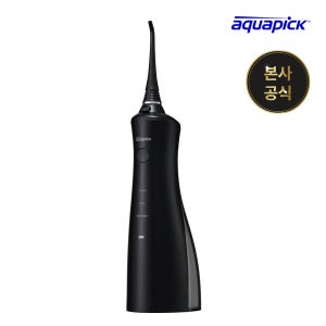[N배송] 아쿠아픽 코드리스 구강세정기 AQ-230 블랙 (특수제트팁 포함)