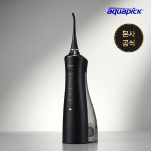 [N배송] 아쿠아픽 코드리스 구강세정기 AQ-230 블랙 (특수제트팁 포함)
