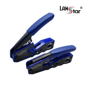 랜스타 CAT7 CAT6 CAT5E EZ플러그 랜툴 PASS콘넥터 8P LS-68P