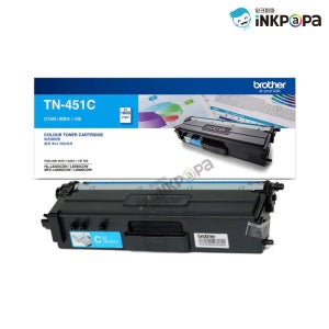 브라더 칼라레이저젯 프린터 HL-L8360CDW 파랑 정품토너 TN-451C