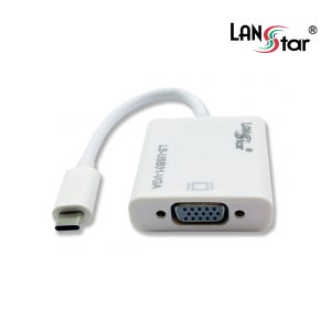 랜스타 USB3.1 to VGA 컨버터 FHD 60Mhz 0.15M LS-USB31-VGA
