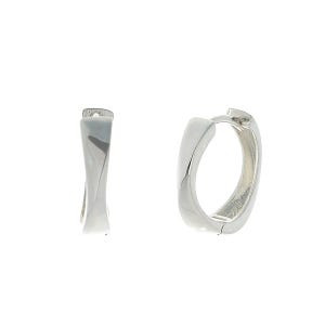 플로우 원터치 이어링 실버