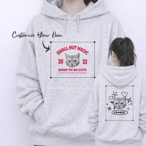 커스텀 기모후드티 양면 인쇄 우정 가족 단체 주문제작