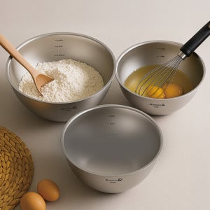 실버스타 OOH 316 무연마제 믹싱볼 & 304 무연마제 채반