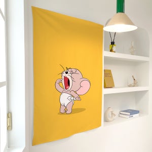 톰과제리 인테리어 그림 크리스마스 패브릭 포스터 XL 하품제리