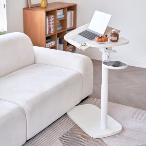 에이픽스 이동식 높이 각도조절 침대 소파 사이드테이블 MT003