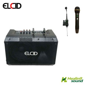 ELCID HS-480 400W 강의용 버스킹 스피커+무선마이크 2개포함