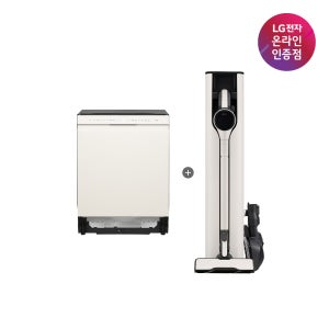 LG 디오스 오브제컬렉션 식기세척기 + LG 코드제로 A9S (DUE5BGL1E + AX948BWE)