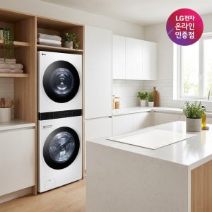 LG 트롬 오브제컬렉션 워시타워 + LG 디오스 인덕션 빌트인 (W21WAM + BEI3QKHLOE)