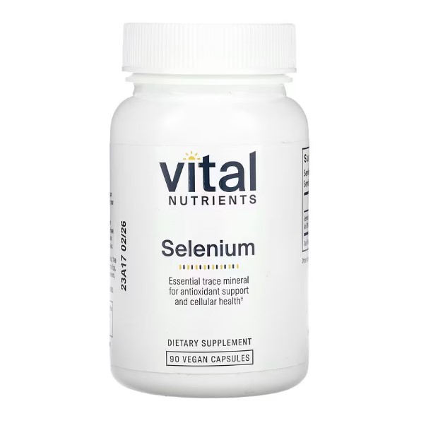 바이탈<b>뉴트리</b>언츠 <b>셀레늄</b> 셀렌 고함량 200mcg 90캡슐 3개월분 셀레니움