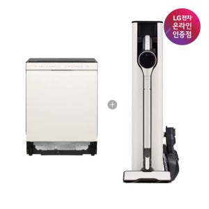 LG 디오스 오브제컬렉션 식기세척기 + LG 코드제로 A9S (DUE5BGL1E + AX948BWE)