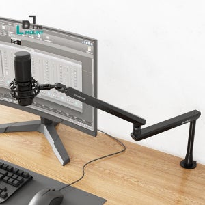 엘디엘 마운트 마이크 스탠드 탁상용 콘덴서 암 M1 블랙