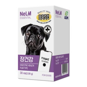 미펫 낼름 필름형 에센셜 영양제 장건강, 30개입, 1개