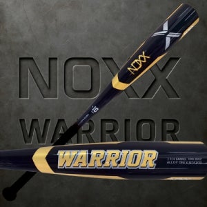 NOXX 녹스 워리어 유소년 알로이배트 -10드롭 대한유소년연맹 공인배트 블랙에디션