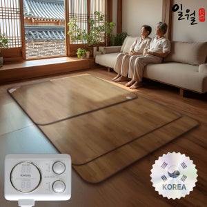 26년형 일월전기장판 전기매트 프리미엄 골드에디션 카페트매트 대형(분리난방), 220x200cm