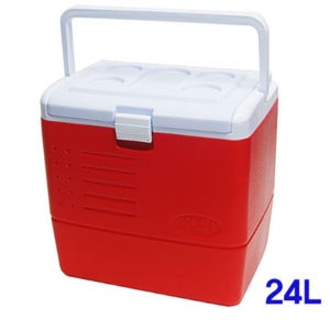 24리터 레저용 아이스박스 휴대용 캠핑용 아이스박스 차량용 야외용 쿨러 보냉