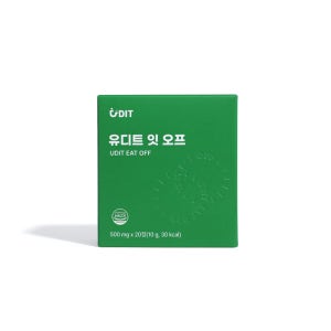 유디트 잇오프 인도 과라나 추출물 리듀코스 20정, 1개