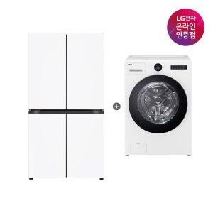 LG 디오스 오브제컬렉션 매직스페이스 냉장고 + LG 트롬 워시콤보 (T875MHH111 + FH25WA)