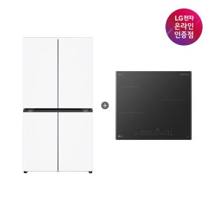 LG 디오스 오브제컬렉션 매직스페이스 냉장고 + LG 디오스 인덕션 (T875MHH111 + BEI3ASB2OE)