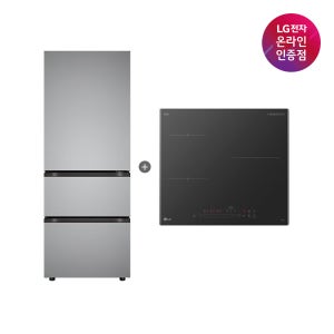 LG 디오스 오브제컬렉션 김치톡톡 + LG 디오스 인덕션 (Z330MPSF11 + BEI3ASB2OE)