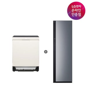 LG 디오스 오브제컬렉션 식기세척기 + LG 스타일러 (DUE6BGL1E + SC5GMR52)