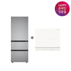 LG 디오스 오브제컬렉션 김치톡톡 + LG 디오스 인덕션 (Z330MPSF11 + BEI3QKHLOE)