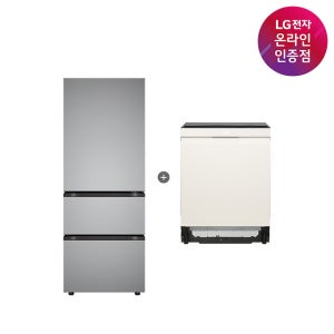 LG 디오스 오브제컬렉션 김치톡톡 + LG 디오스 식기세척기 (Z330MPSF11 + DUE6BGL1E)