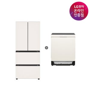 LG 디오스 오브제컬렉션 김치톡톡 + LG 디오스 식기세척기 (Z408MEEF23 + DUE6BGL1E)