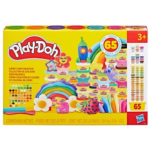 해즈브로 플레이도 점보 컬러 컬렉션 65캔