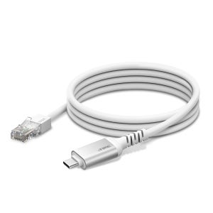 아이피타임(ipTIME) UC2LAN 실버 기가비트 랜케이블 C타입 지원