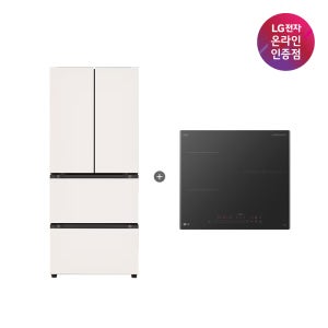 LG 디오스 오브제컬렉션 김치톡톡 + LG 디오스 인덕션 (Z408MEEF23 + BEI3ASB2OE)