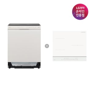LG 디오스 오브제컬렉션 식기세척기 + LG 디오스 인덕션 세트 (DUE5BGL1E + BEI3QKHLOE / 5BG1E-QKHE)