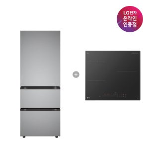 LG 디오스 오브제컬렉션 김치톡톡 + LG 디오스 인덕션 (Z330MPSF11 + BEI3ASB2OE)
