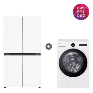 LG 디오스 오브제컬렉션 매직스페이스 냉장고 + LG 트롬 워시콤보 (T875MHH111 + FH25WA)