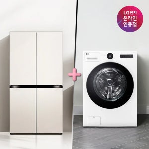 LG 디오스 오브제컬렉션 매직스페이스 냉장고+LG 트롬 워시콤보 (T875MEE111 + FH25WA)