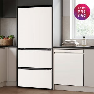 LG 디오스 오브제컬렉션 김치톡톡 + LG 디오스 식기세척기 세트 (Z408MEEF23 + DUE6BGL1E)