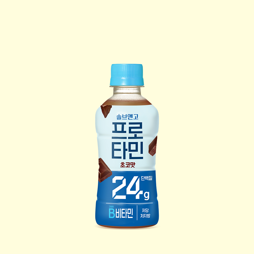 솔브앤고 프로타민 마시는 단백질 음료 저지방 프로틴 초코맛 250mL 24개 외 1종