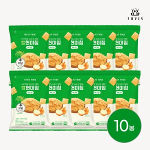 [쥬비스] 바로 구운 현미칩 어니언 30g x 10팩