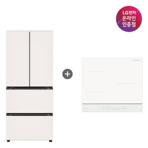 LG 디오스 오브제컬렉션 김치톡톡 + LG 디오스 인덕션 (Z408MEEF23 + BEI3QKHLOE)