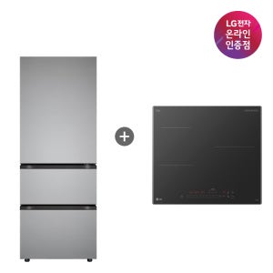 LG 디오스 오브제컬렉션 김치톡톡 + LG 디오스 인덕션 (Z330MPSF11 + BEI3ASB2OE)