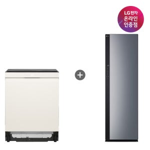 LG 디오스 오브제컬렉션 식기세척기 + LG 스타일러 (DUE6BGL1E + SC5GMR52)