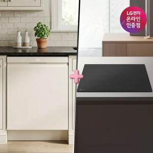 LG 디오스 오브제컬렉션 식기세척기+LG 디오스 인덕션 (DUE6BGL1E + BEI3ASB2OE / 6BG1E-ASB2E)