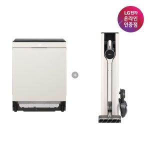 [혜택가 : 177만원대] LG 디오스 오브제컬렉션 식기세척기 + LG 코드제로 A7 Core (DUE6BGL1E + A727WA)