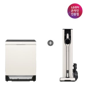 LG 디오스 오브제컬렉션 식기세척기 + LG 코드제로 A9S (DUE6BGL1E + AX948BWE)