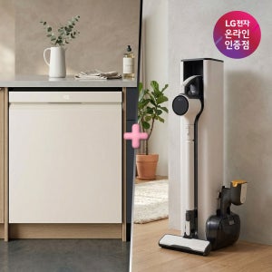 LG 디오스 오브제컬렉션 식기세척기+LG 코드제로 A9S (DUE6BGL1E + AI927WA)
