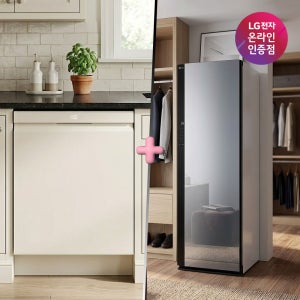 LG 디오스 오브제컬렉션 식기세척기+LG 스타일러 (DUE6BGL1E + SC5GMR52)