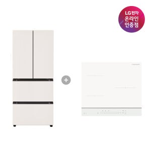 LG 디오스 오브제컬렉션 김치톡톡 + LG 디오스 인덕션 (Z408MEEF23 + BEI3QKHLOE)
