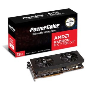 파워컬러 라데온 RX 7700 XT D6 12GB 대원씨티에스 개봉품 (AS 27년 5월)