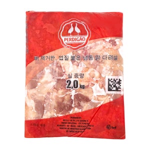 페르디가오 닭정육 2kg 뼈없는 순살 닭다리살