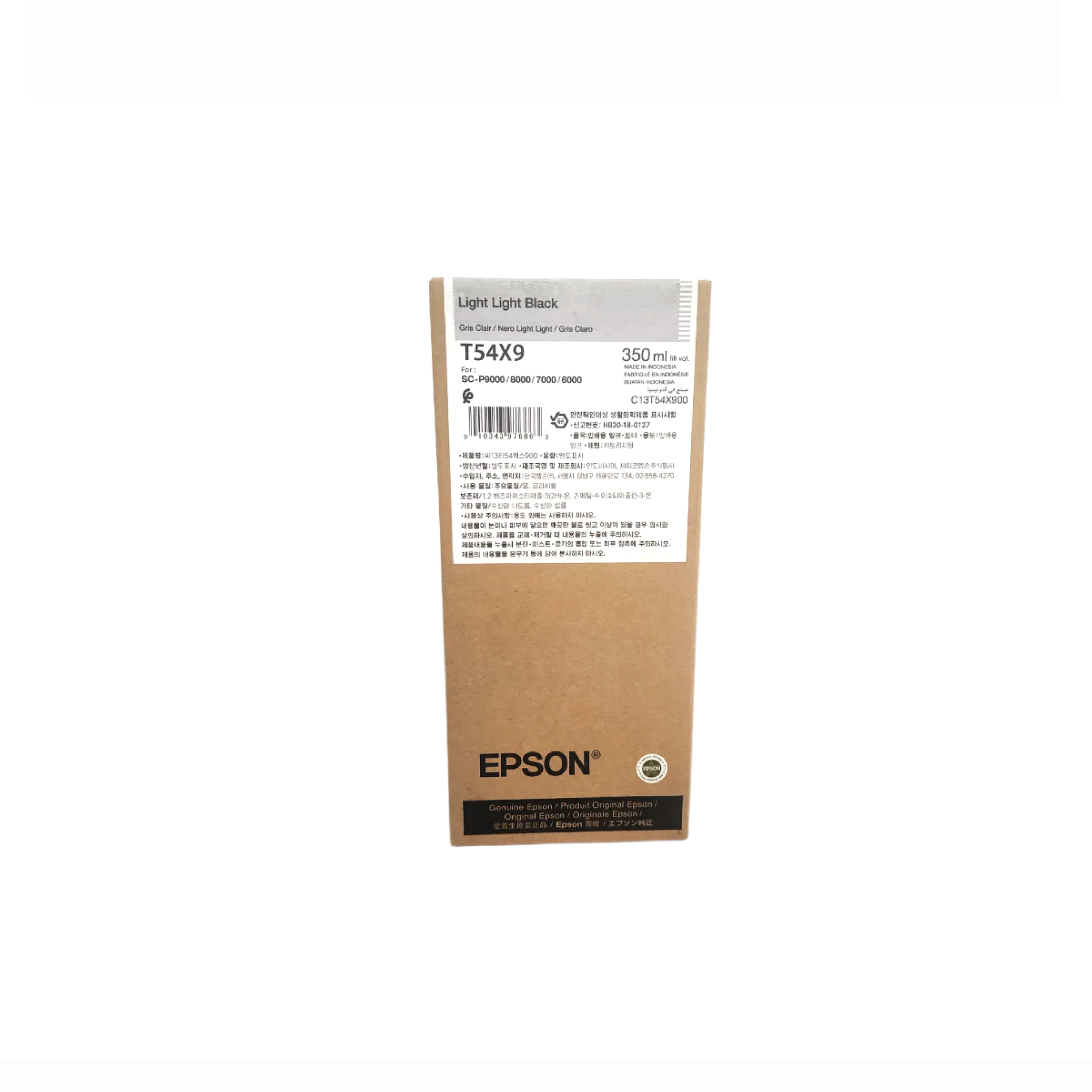 엡손 T54X900 정품잉크 더 밝은검정 SC-P6000 P7000 P8000 P9000